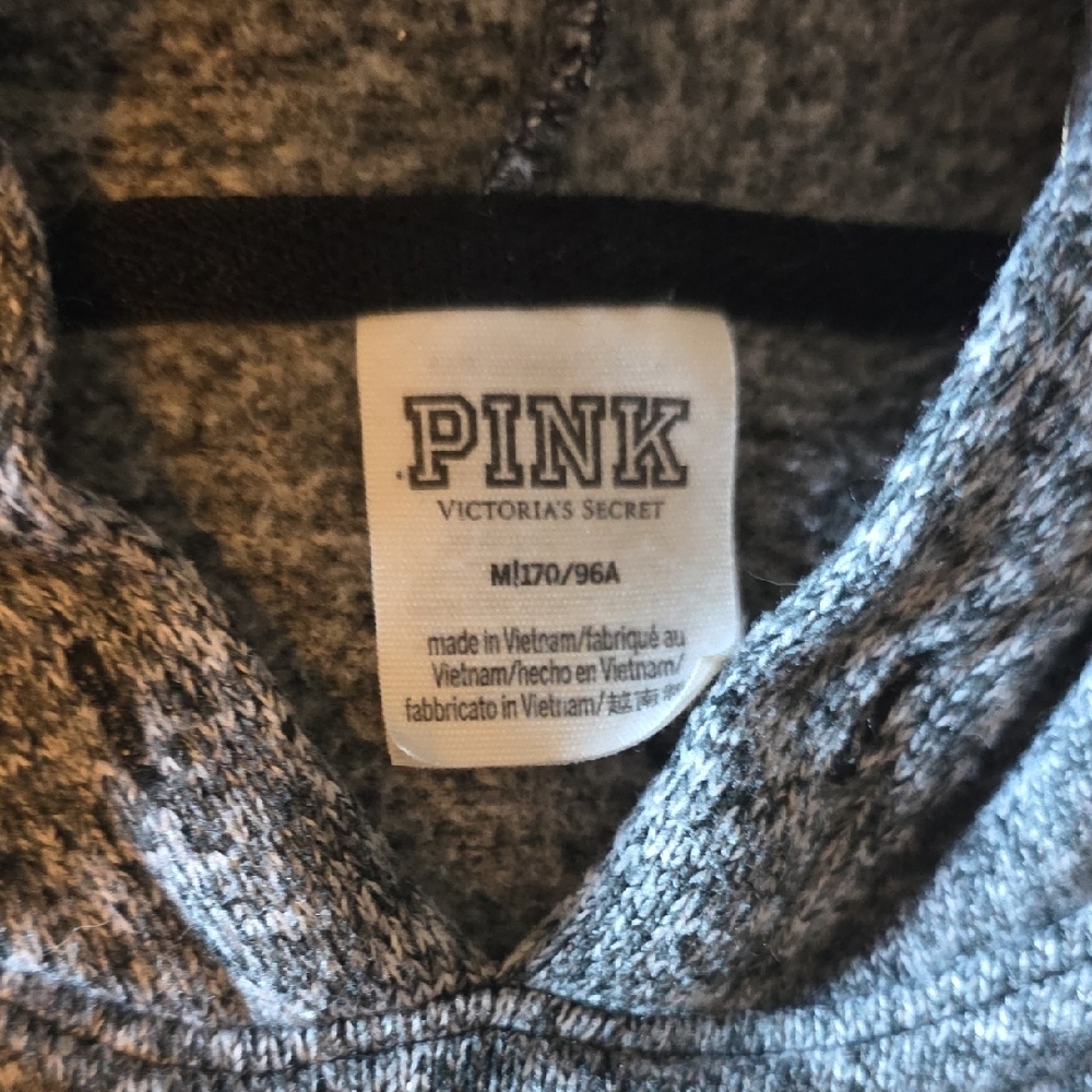 Victoria's Secret Heathered Gray Hoodie - Picture 2 of 4